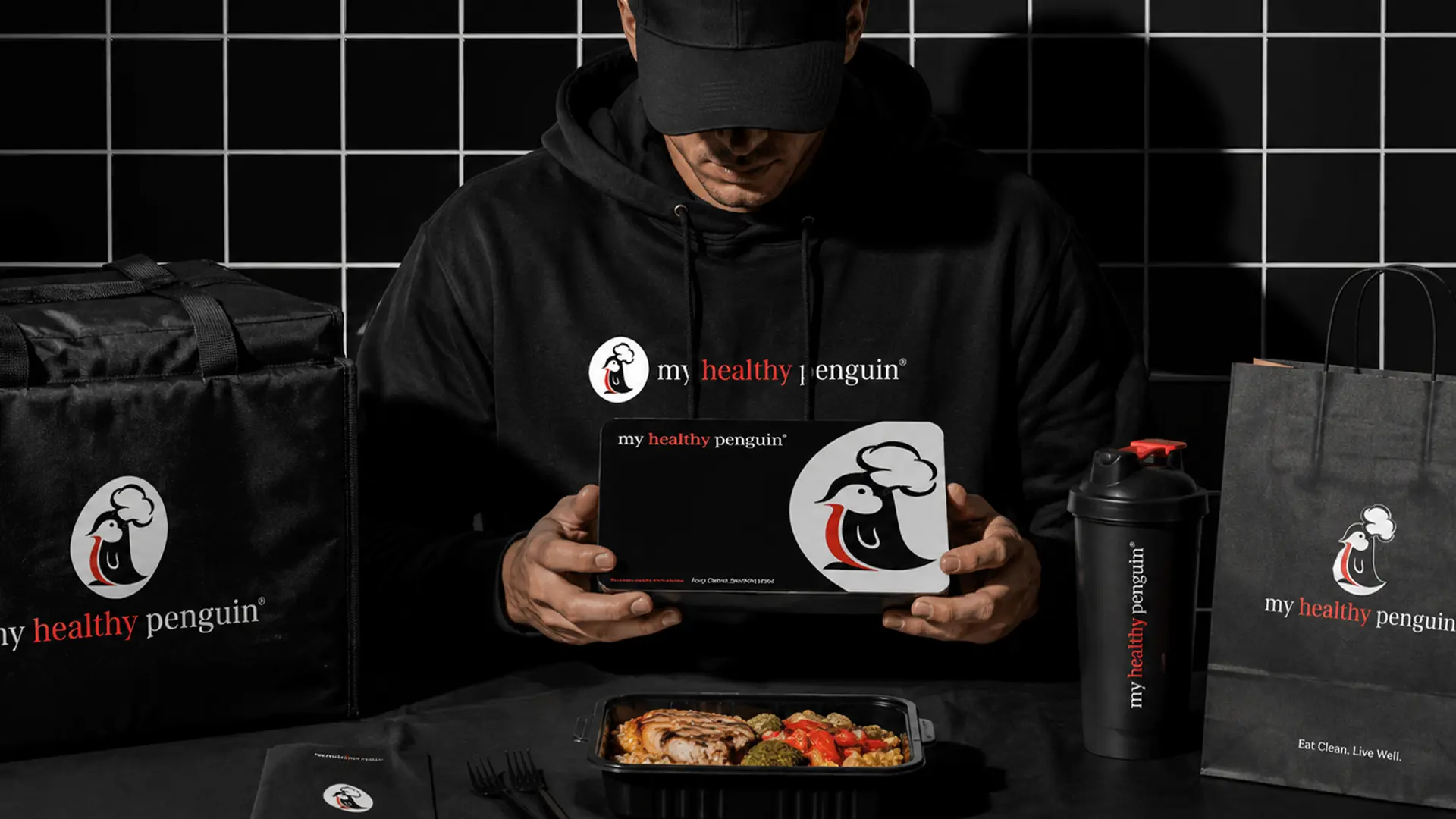 My Healthy Penguin portfolio artwork