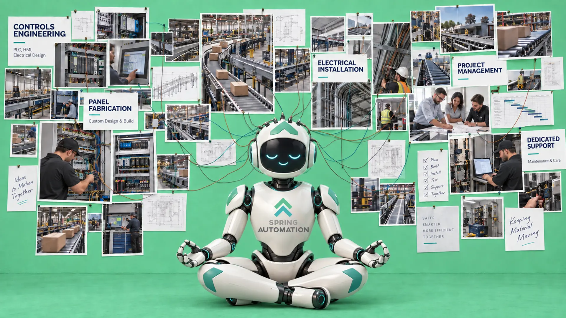 Spring Automation portfolio artwork