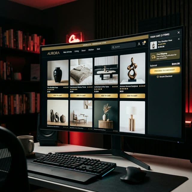 Online store concept