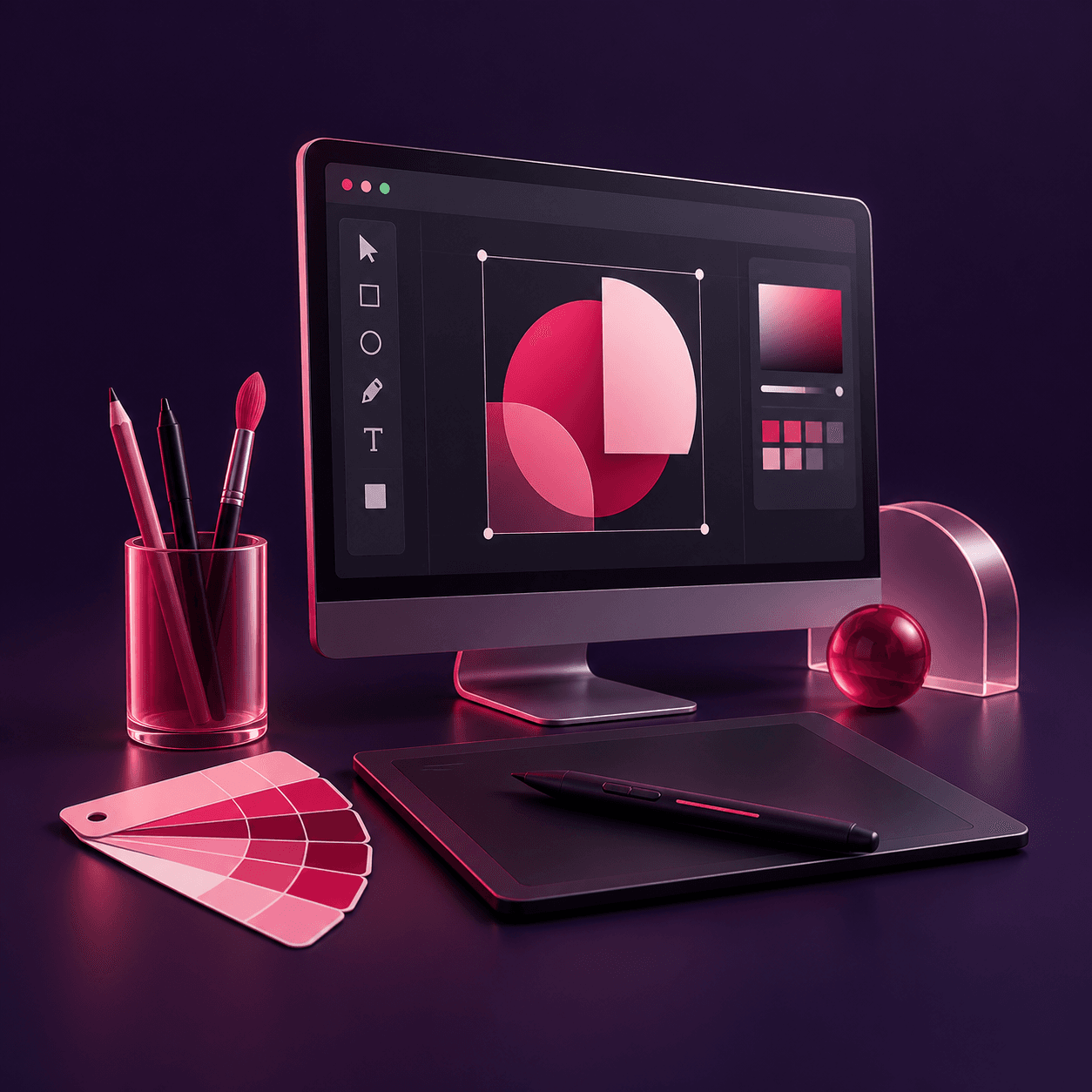 Graphic design concept