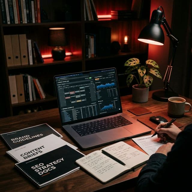 Search content planning concept